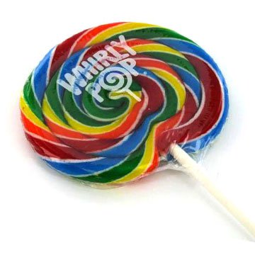 Whirly Pop Lollipop / 10 Oz / 6 Inch Lollipop Red -  Sweden