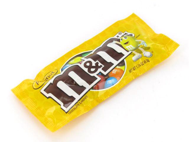 M&M's Chocolate Candies, Peanut 1.74 Oz