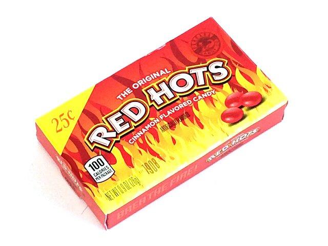 Red Hots Valentine Candy Memory
