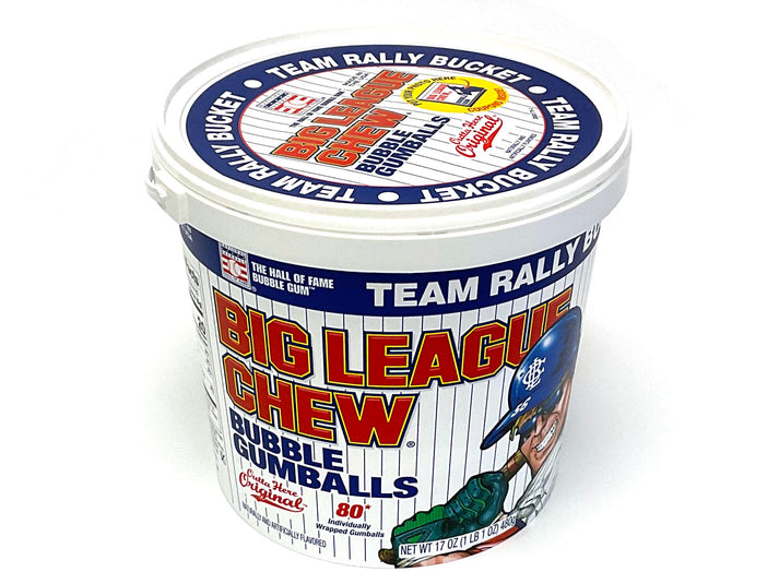 Big League Chew Team Bucket - 80 pieces | OldTimeCandy.com