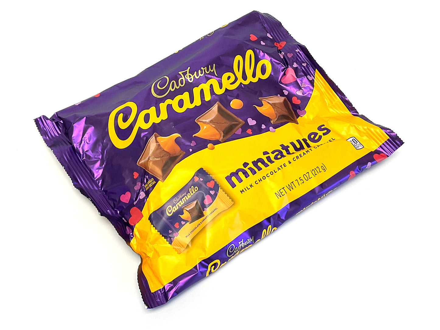 CADBURY CARAMELLO Miniatures Milk Chocolate & Creamy Caramel Candy, 8 oz bag