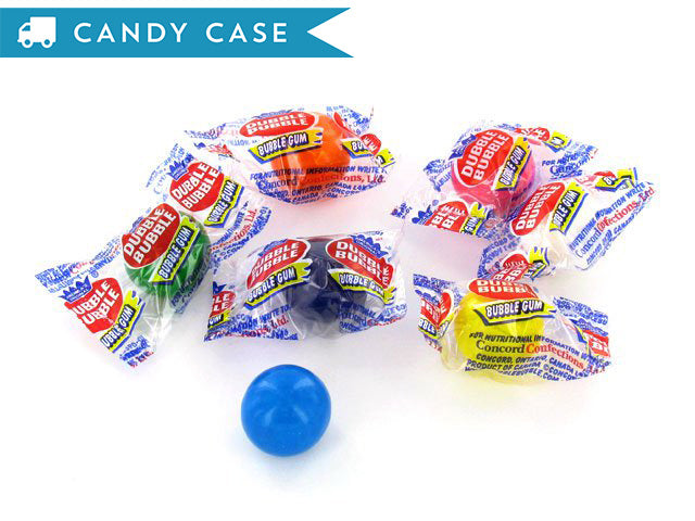 Dubble Bubble Assorted Wrapped Gumballs 3 lb Bulk Bag - All City Candy