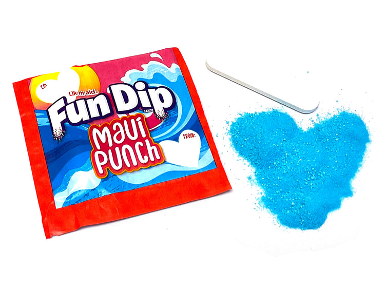 Fun Dip Lik-m-aid Maui Punch - 22 Pack