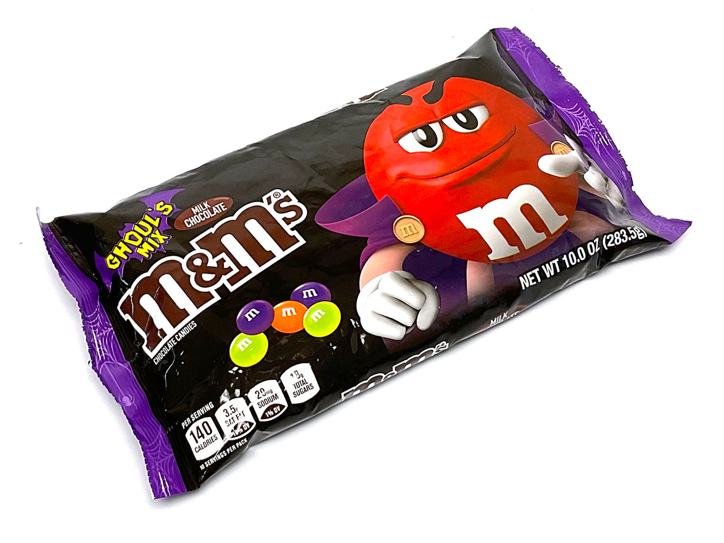 M&M's Chocolate Candies, Milk Chocolate, Ghoul's Mix - 10.0 oz
