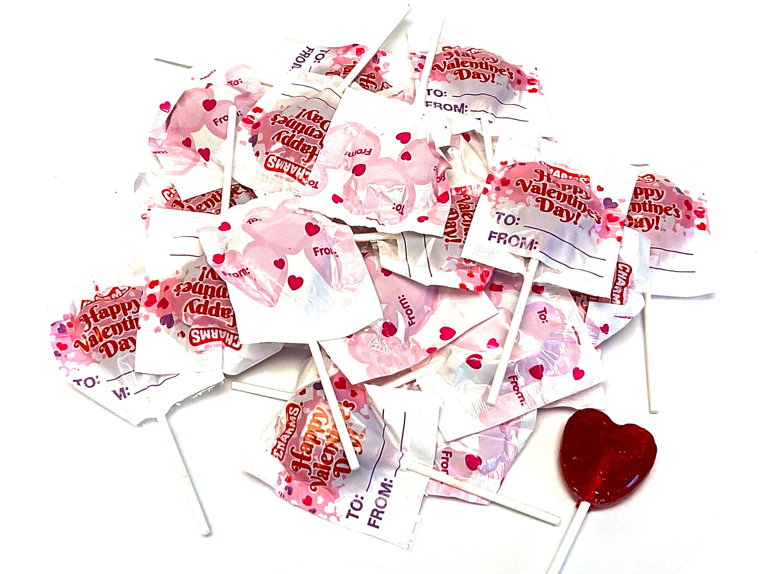 Charms® Valentine Pops Candy, 25 ct / 13.75 oz - Kroger