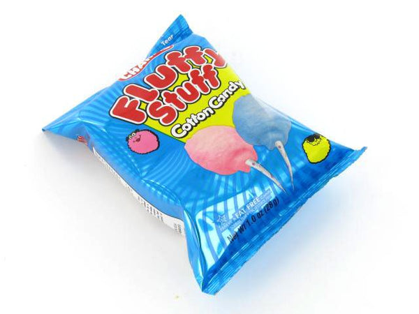 Charms Fluffy Stuff Cotton Candy, 2.5-Ounce Bags, Pack of 6 (Total