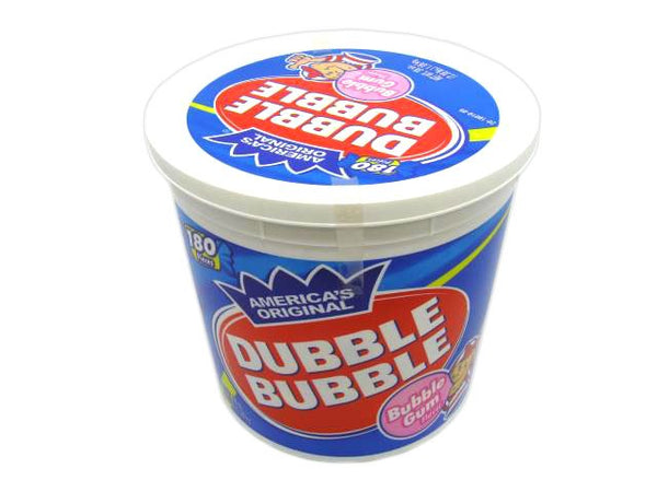 Dubble Bubble Assorted 4-Flavor Twist Tub, 300 Count –