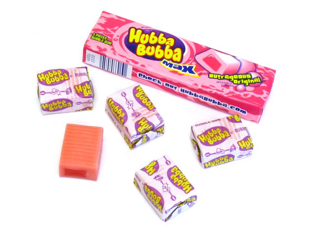  Hubba Bubba Bubble Tape - Original - 2 oz - 12 ct