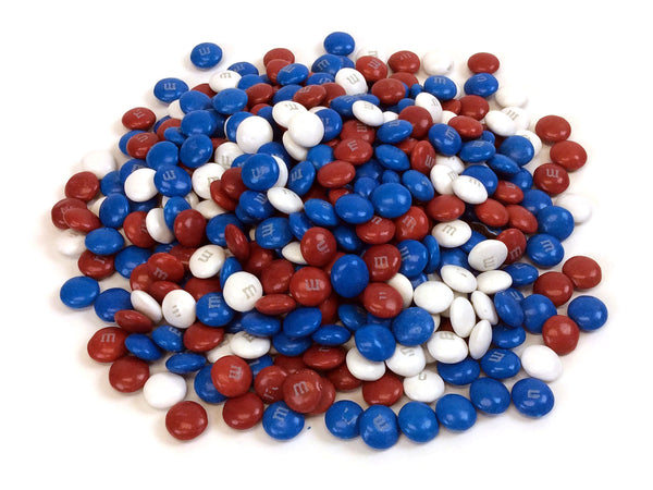 M&M's Red, White & Blue Patriotic Milk Chocolate Candy, 38 Ounce