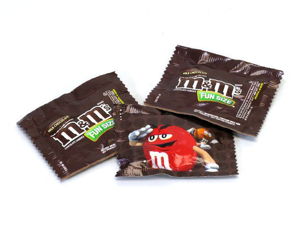  M&M's Milk Chocolate Candies Fun Size Bags - 3 lb