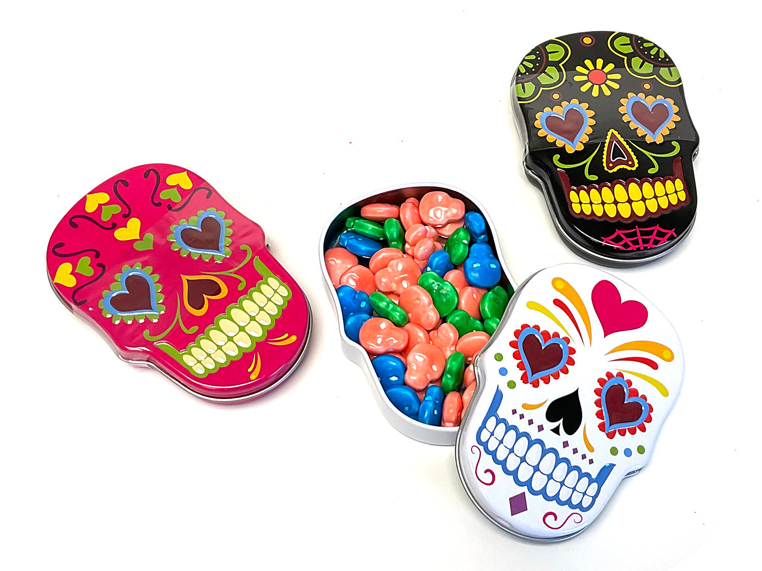 Sugar Skull tins - 1.4 oz