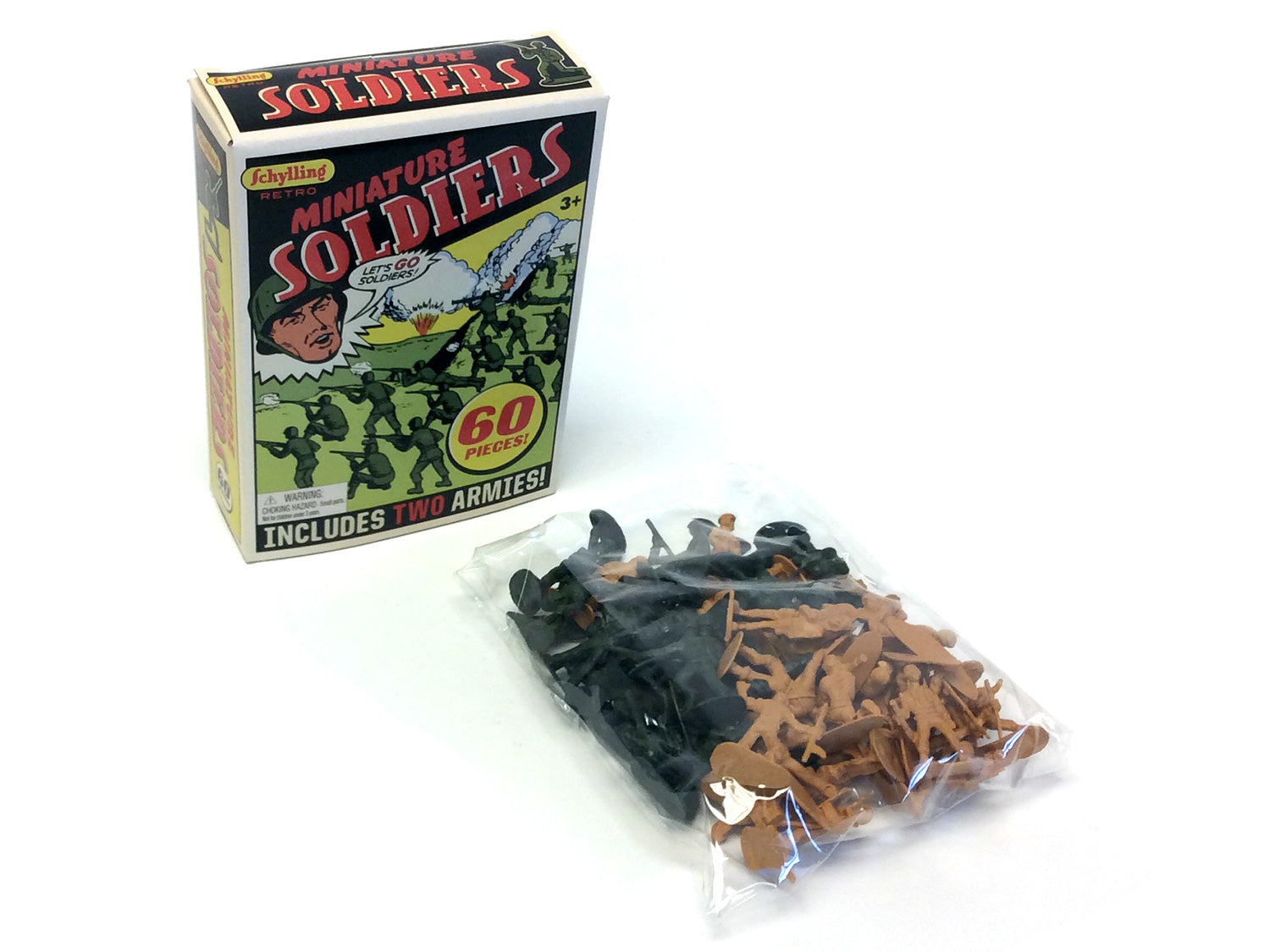 Retro Mini Soldiers - 60 pieces | Toys you played with as a kid